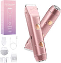 2-in-1 Electric Bikini Trimmer for Women – IPX7 Waterproof Rechargeable Shaver
